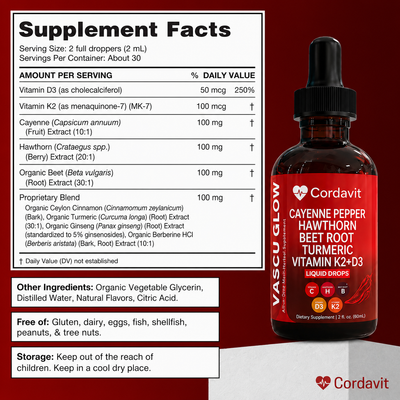 Cordavit Cayenne Pepper Drops